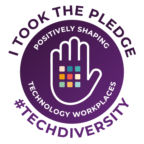 TechDiversity Pledge Badge