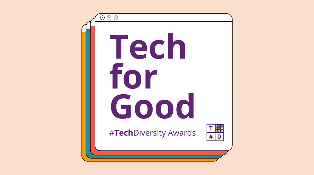 Tech for Good category logo on a neutral background